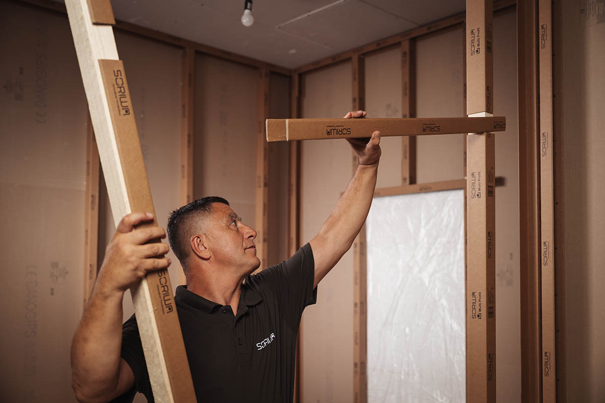 Der SORIWA Kern, das SORIWA Multi Profil un der SORIWA Türsturz im Einsatz