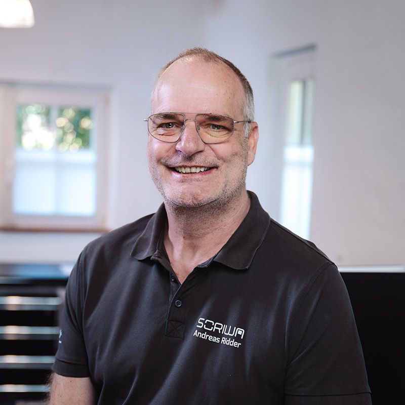 Ein Portraitfoto von Andreas Ridder