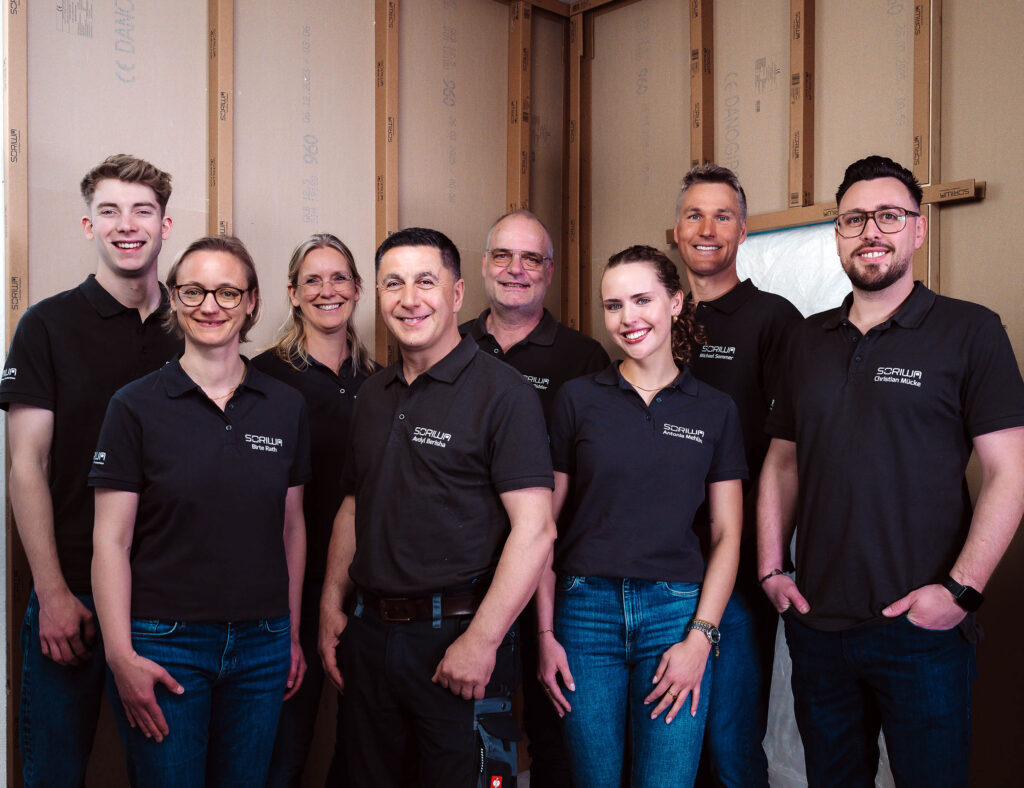 Ein Teamfoto der SORIWA GmbH